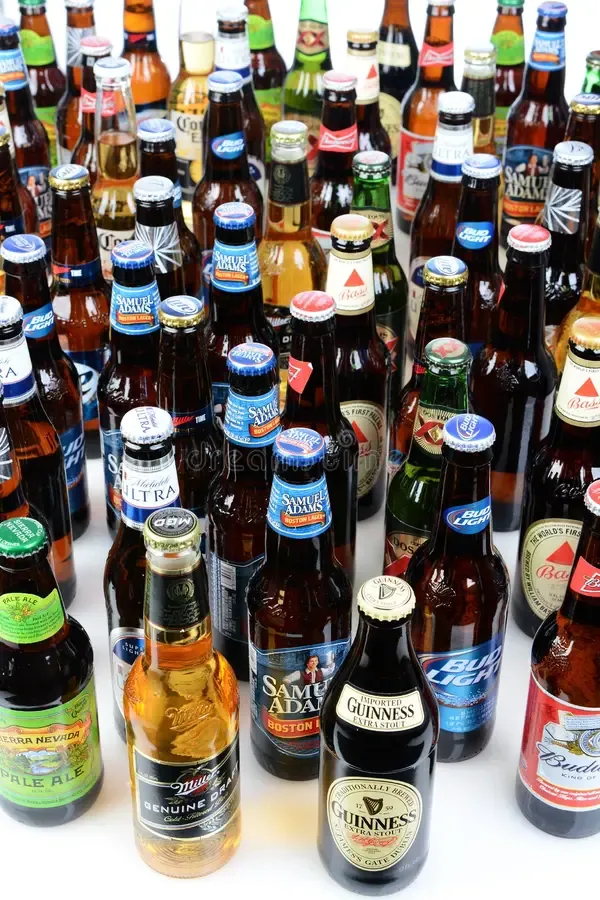 Beer Bottle Collection illustrative category photograph