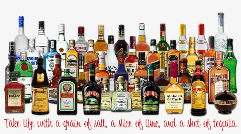 Wide Range of Spirits illustrative photo